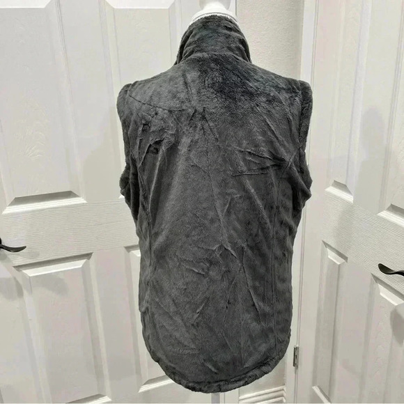 Free Country quilted reversible sleeveless vest puffer size L Green Gorpcore - Picture 10 of 13